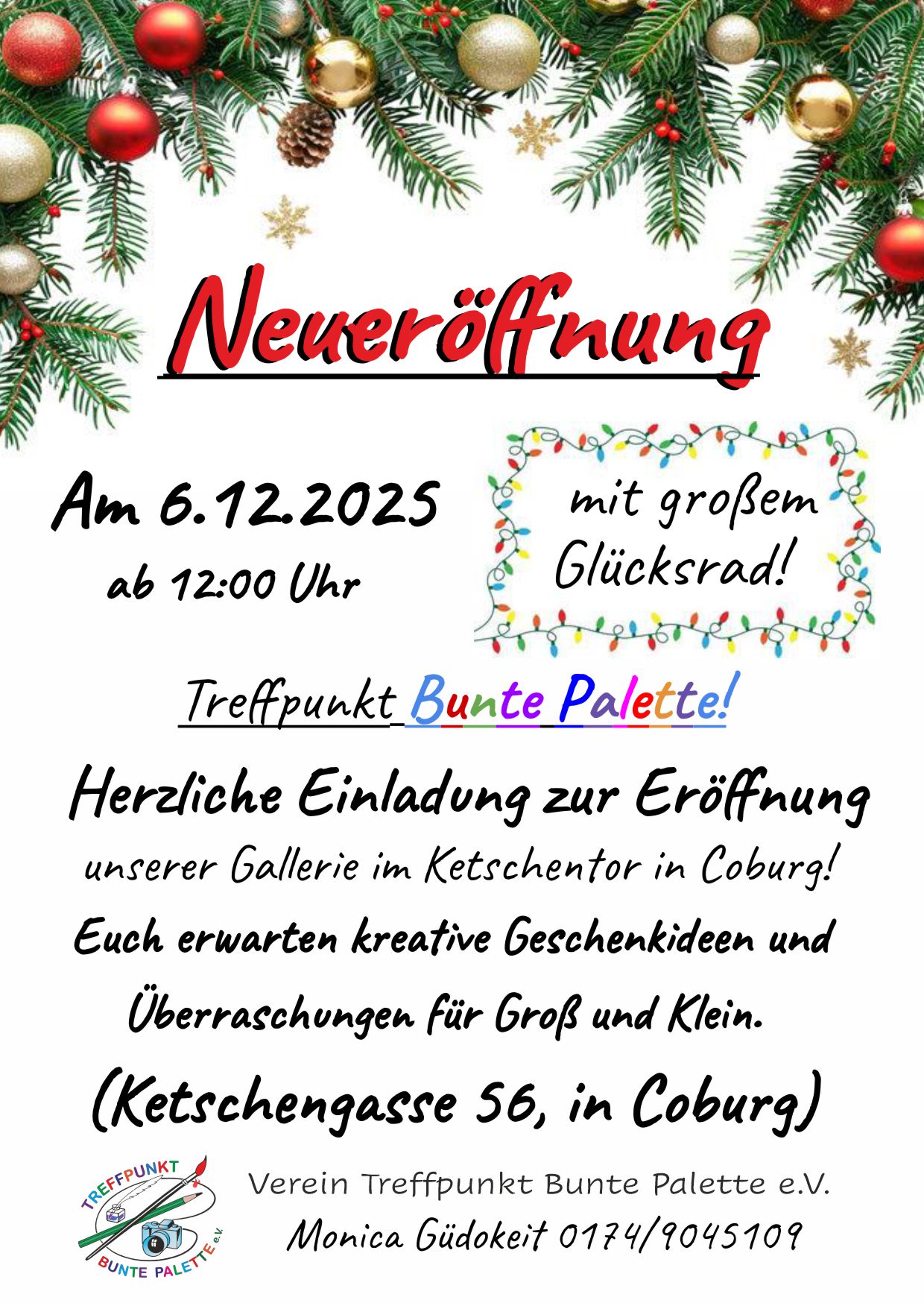 Einladung zur Neueröffnung